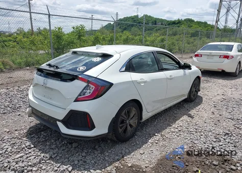 2018 Honda Civic Ex из США, поврежденный, VIN SHHFK7H59JU406793